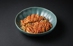 Курица Кацу с рисом карри